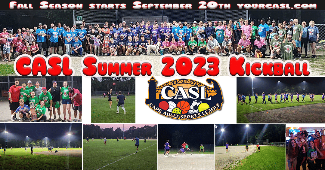 CASL Fall 2023 Kickball League CASL Cape Adult Sports League