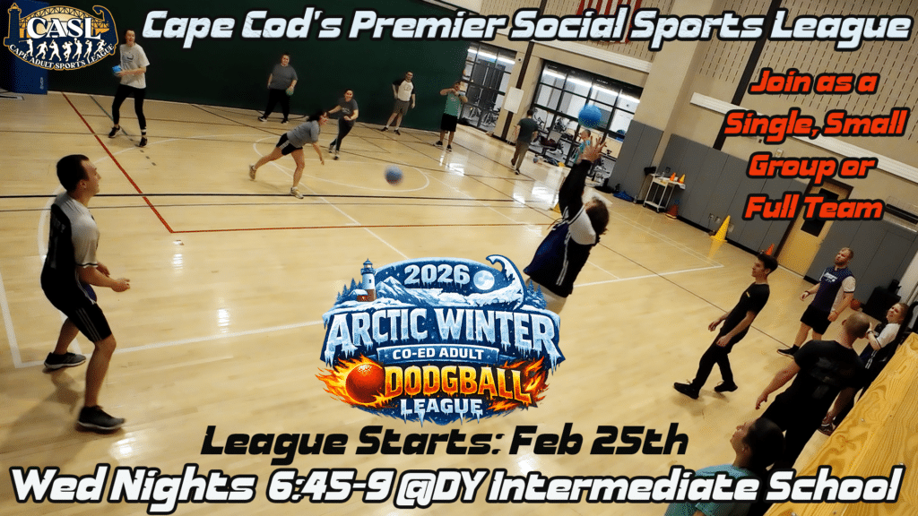 Cape Co-ed adult Dodgeball League Arctic Winter 2026